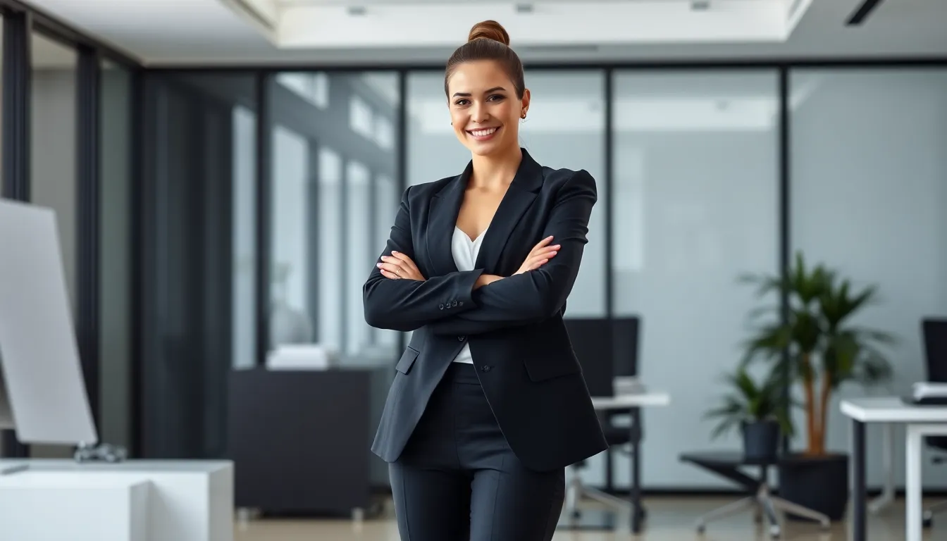25 Chic Black and White Office Outfits for Women That Command Respect 17