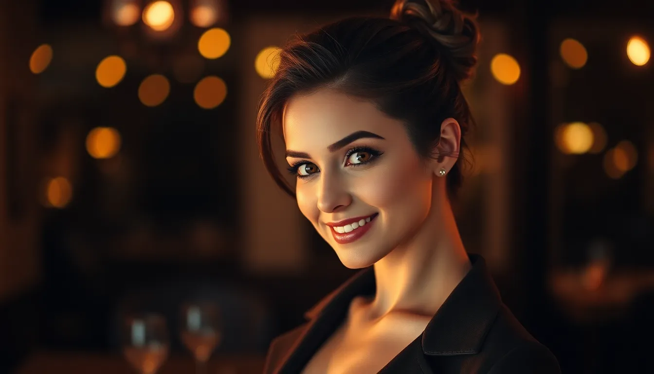 15 Stunning Date Night Hairstyles for Short Hair (Ready in Minutes!) 18 15 Stunning Date Night Hairstyles for Short Hair (Ready in Minutes!) 17