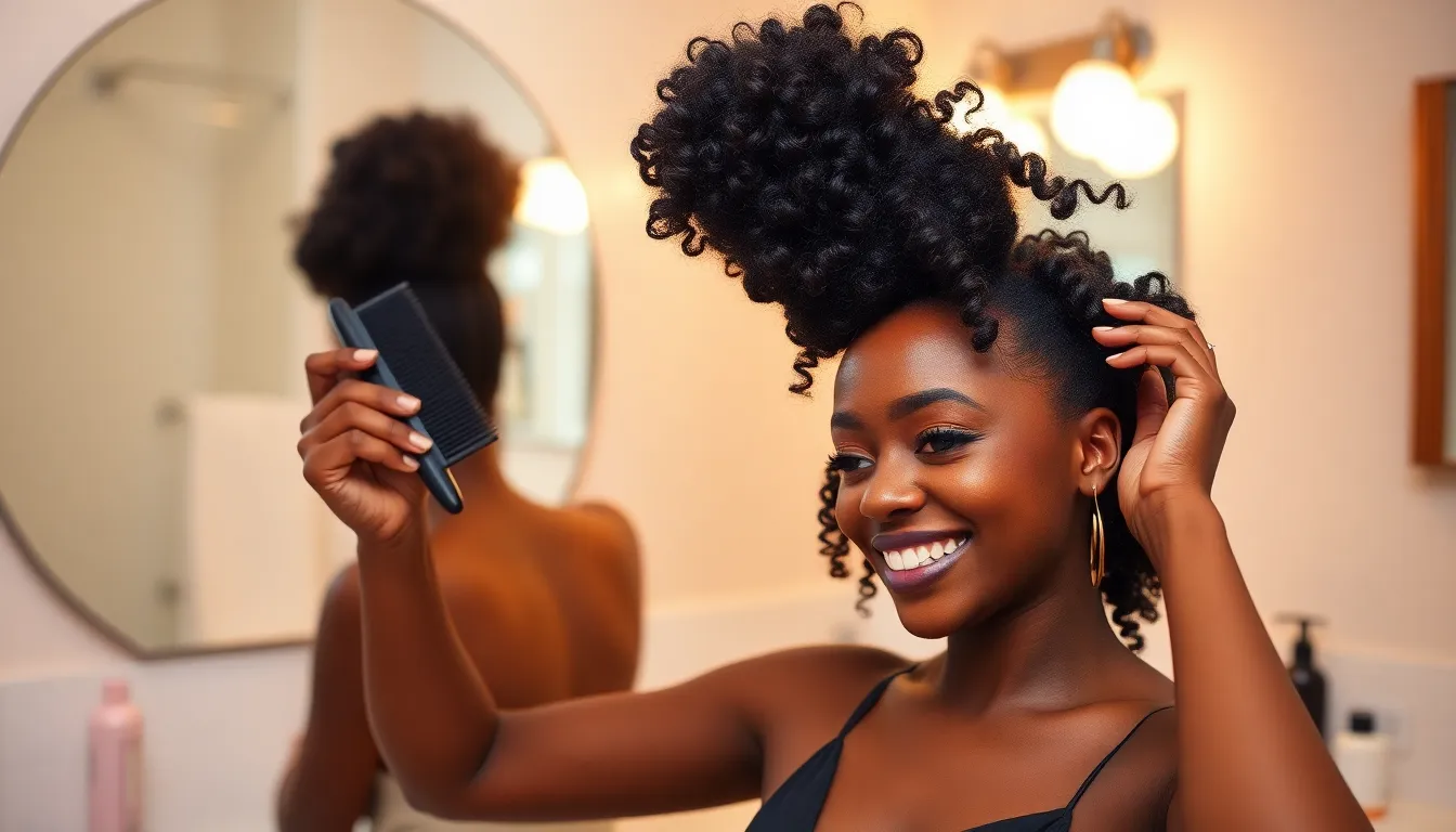 25 Stunning Natural Hair Updos for Black Women: Protective Styles That Celebrate Your Crown 18 25 Stunning Natural Hair Updos for Black Women: Protective Styles That Celebrate Your Crown 17