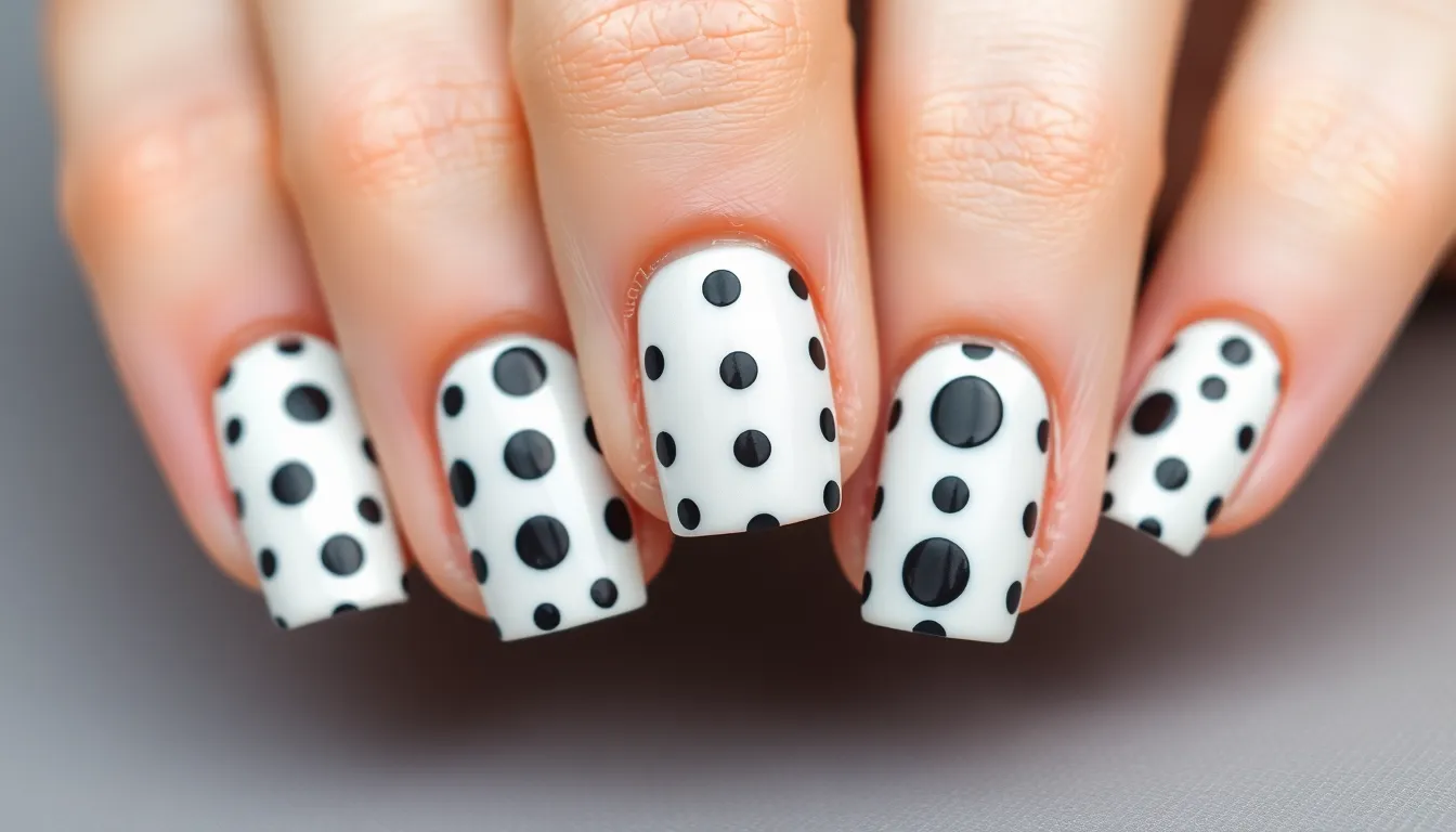 25 Simple Black and White Nail Ideas You Can DIY at Home (Beginner-Friendly!) 2 25 Simple Black and White Nail Ideas You Can DIY at Home (Beginner-Friendly!) 1