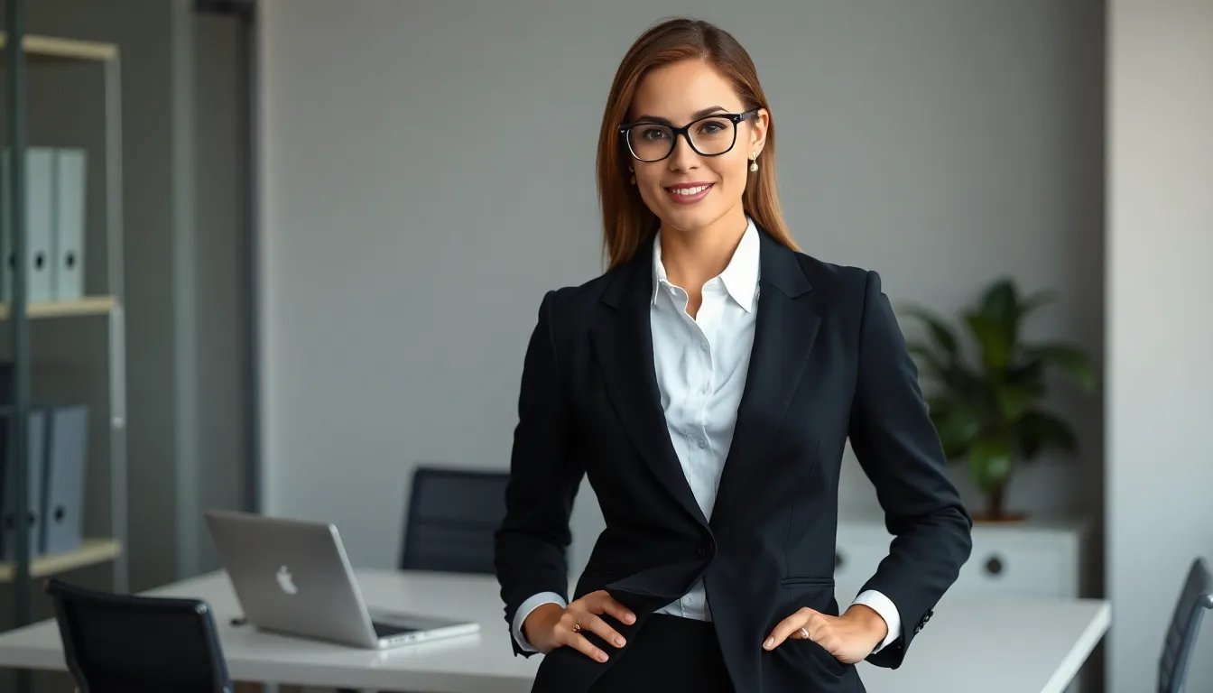 25 Chic Black and White Office Outfits for Women That Command Respect 1
