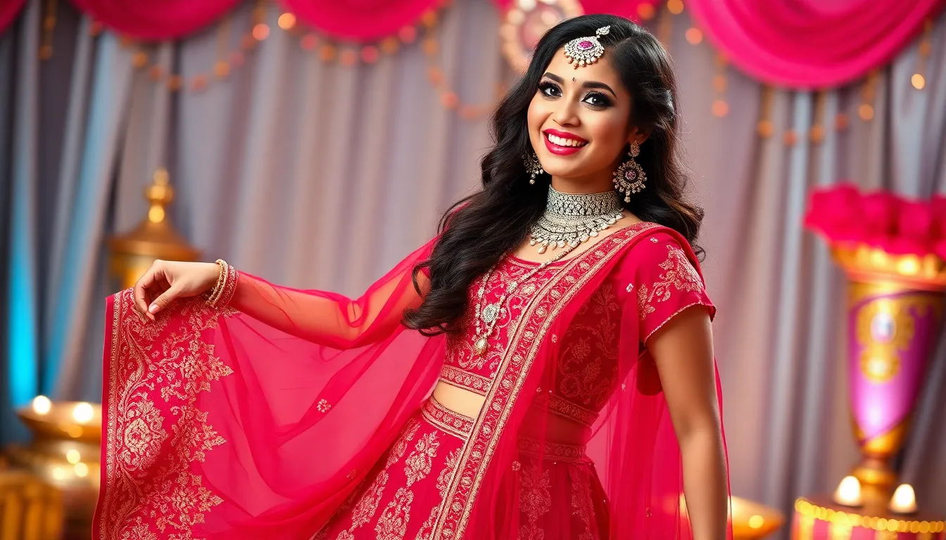 25 Stunning Bollywood Theme Party Outfits for Women That'll Make You Shine 2 25 Stunning Bollywood Theme Party Outfits for Women That'll Make You Shine 1