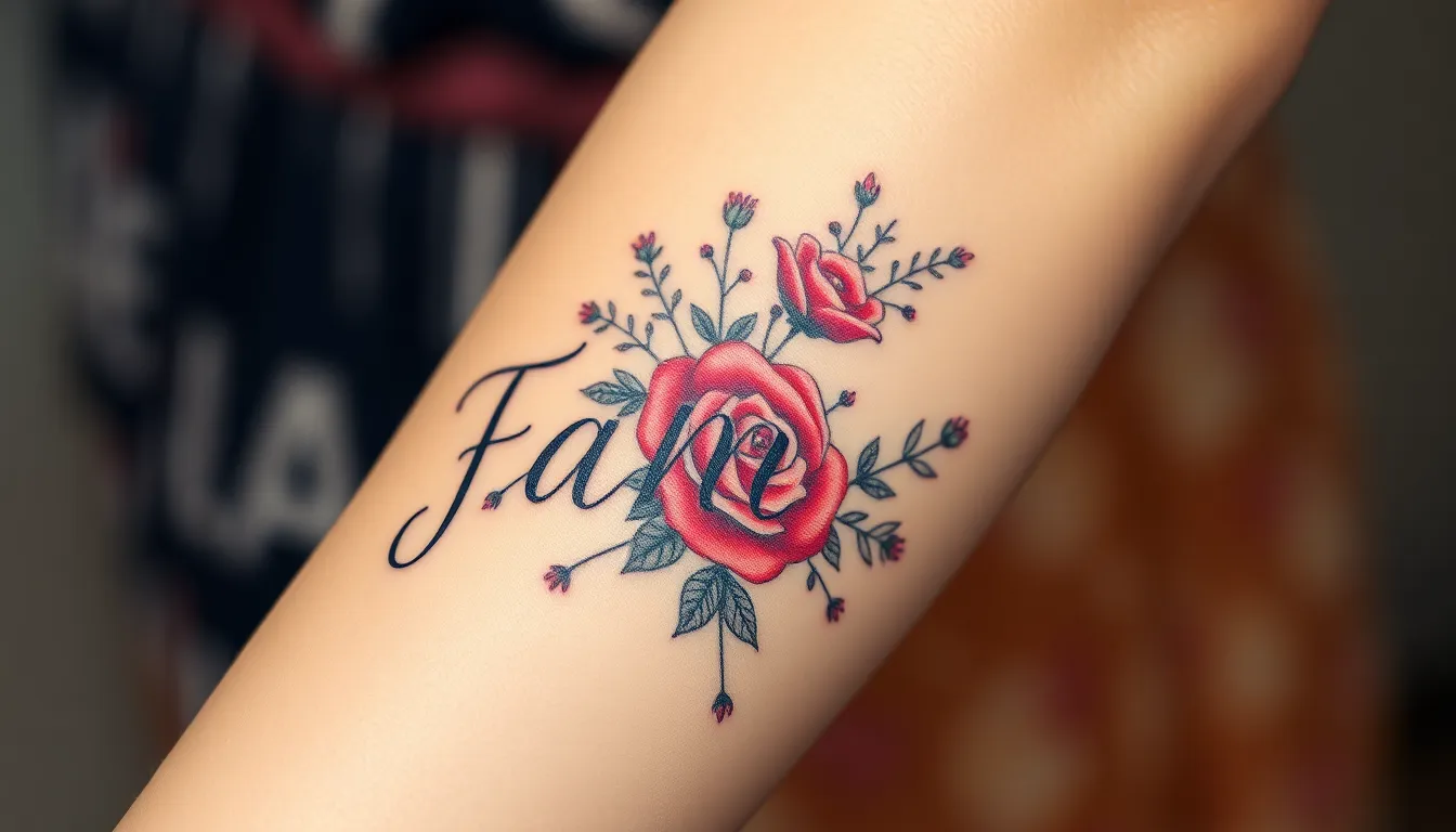 50+ Beautiful Family Name Tattoo Ideas for Women: Designs That Honor Your Loved Ones 1