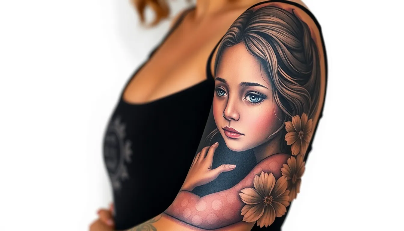 50+ Beautiful Family Sleeve Tattoo Ideas for Women (2025 Inspiration Guide) 1