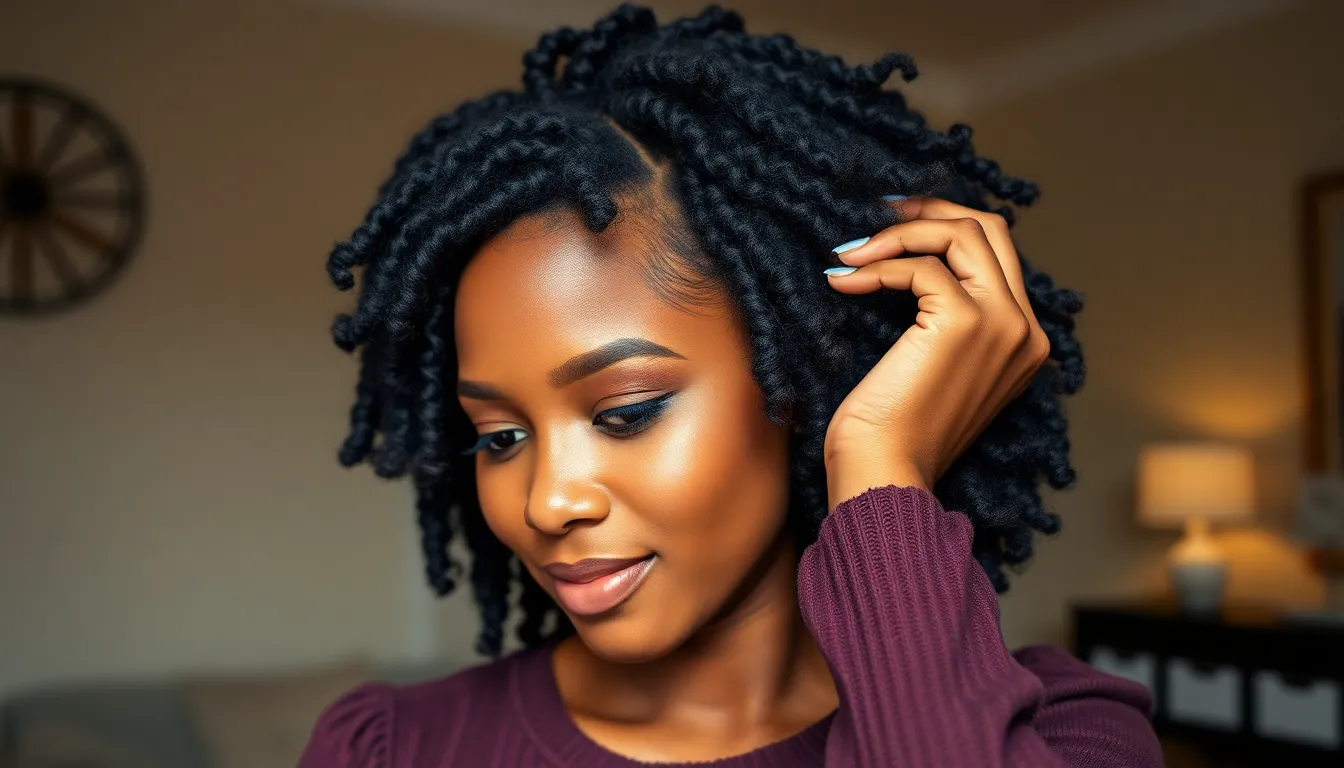 25 Stunning Gel Hairstyles for Black Women That Last All Day 2 25 Stunning Gel Hairstyles for Black Women That Last All Day 1