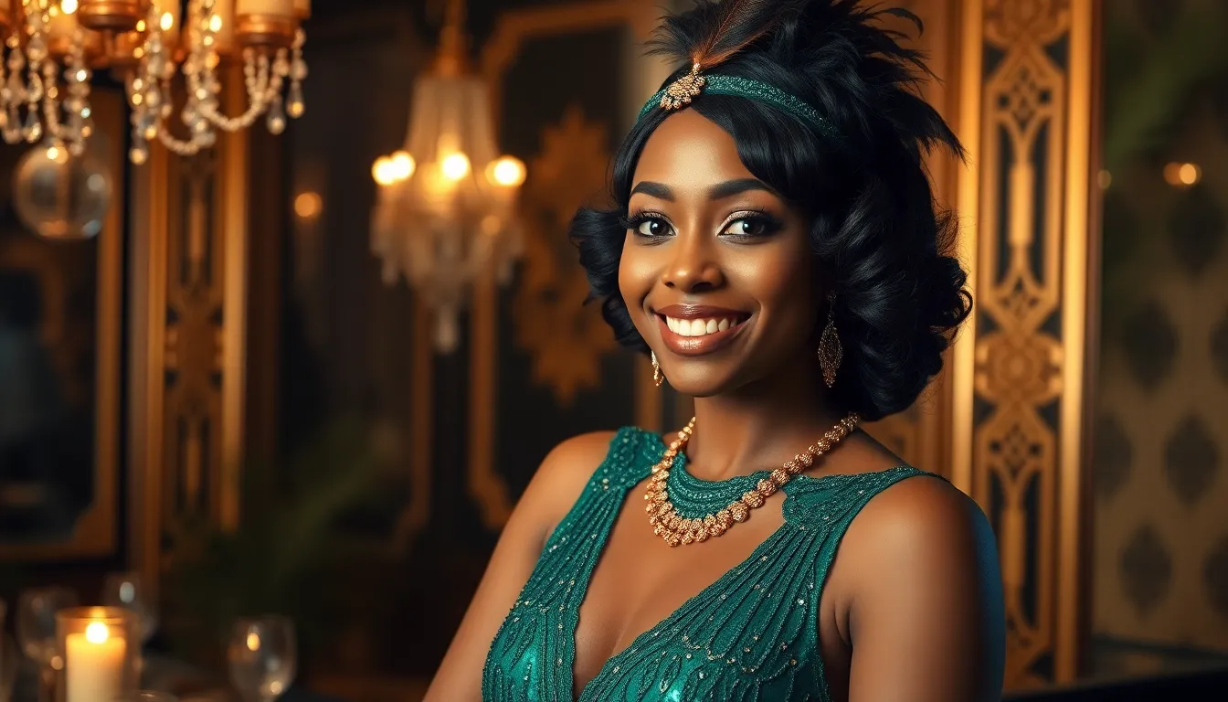 Great Gatsby Party Outfits for Black Women: 1920s Glam Style Guide 1