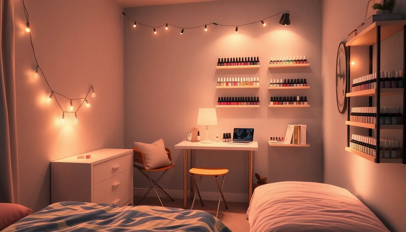 25 Genius Home Nail Salon Ideas for Small Spaces That Actually Work 2 25 Genius Home Nail Salon Ideas for Small Spaces That Actually Work 1