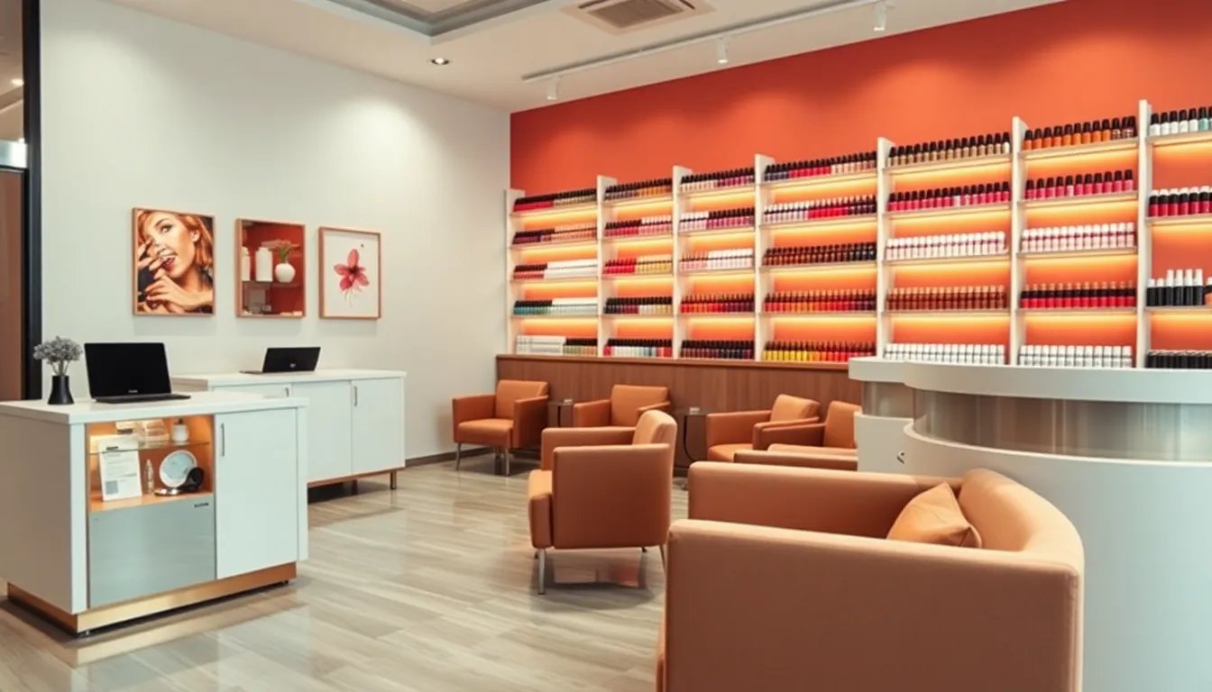 25 Stunning Nail Salon Decor Ideas to Transform Your Interior Design 2 25 Stunning Nail Salon Decor Ideas to Transform Your Interior Design 1