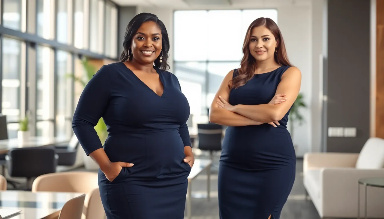 25 Chic Plus Size Office Outfits for Women: Professional Workwear That Actually Fits 2 25 Chic Plus Size Office Outfits for Women: Professional Workwear That Actually Fits 1