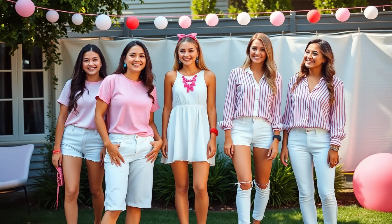 23 Stunning Pink and White Outfit Ideas for Your Next Party (2025 Guide) 1
