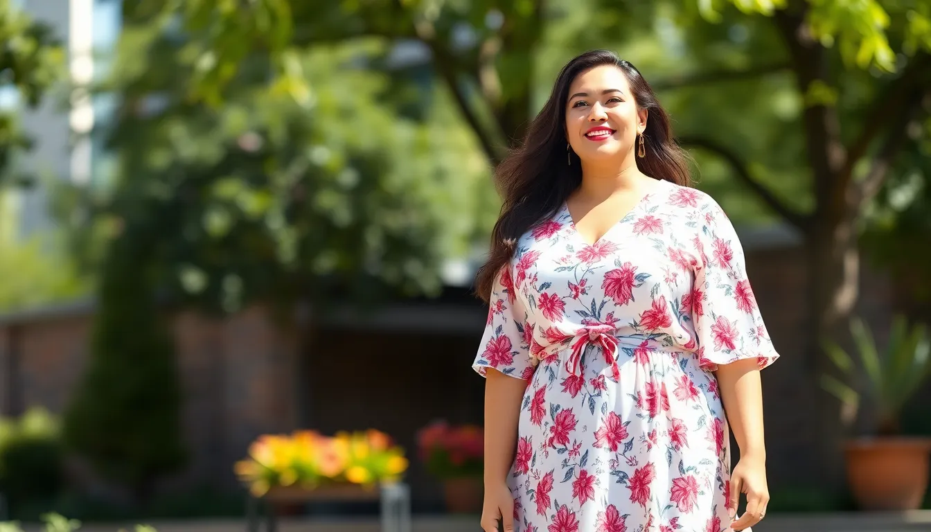 15 Flattering Plus Size Summer Outfits That Hide Your Big Stomach Perfectly 1