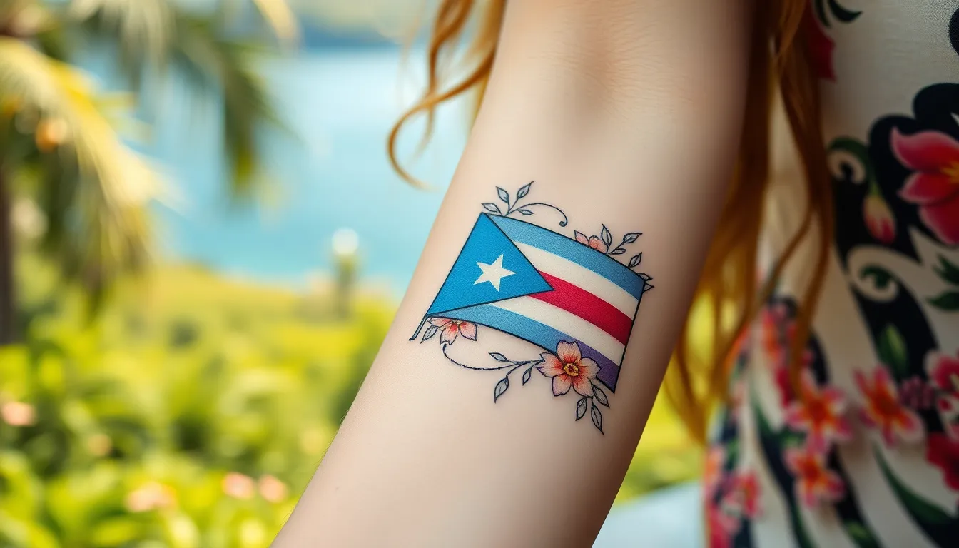 25 Beautiful Puerto Rico Tattoo Ideas for Women Who Love Their Heritage 2 25 Beautiful Puerto Rico Tattoo Ideas for Women Who Love Their Heritage 1