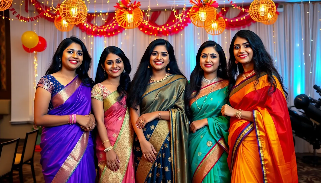 Best Sarees for College Farewell Party: 15 Stunning Styles Under $50 2 Best Sarees for College Farewell Party: 15 Stunning Styles Under $50 1