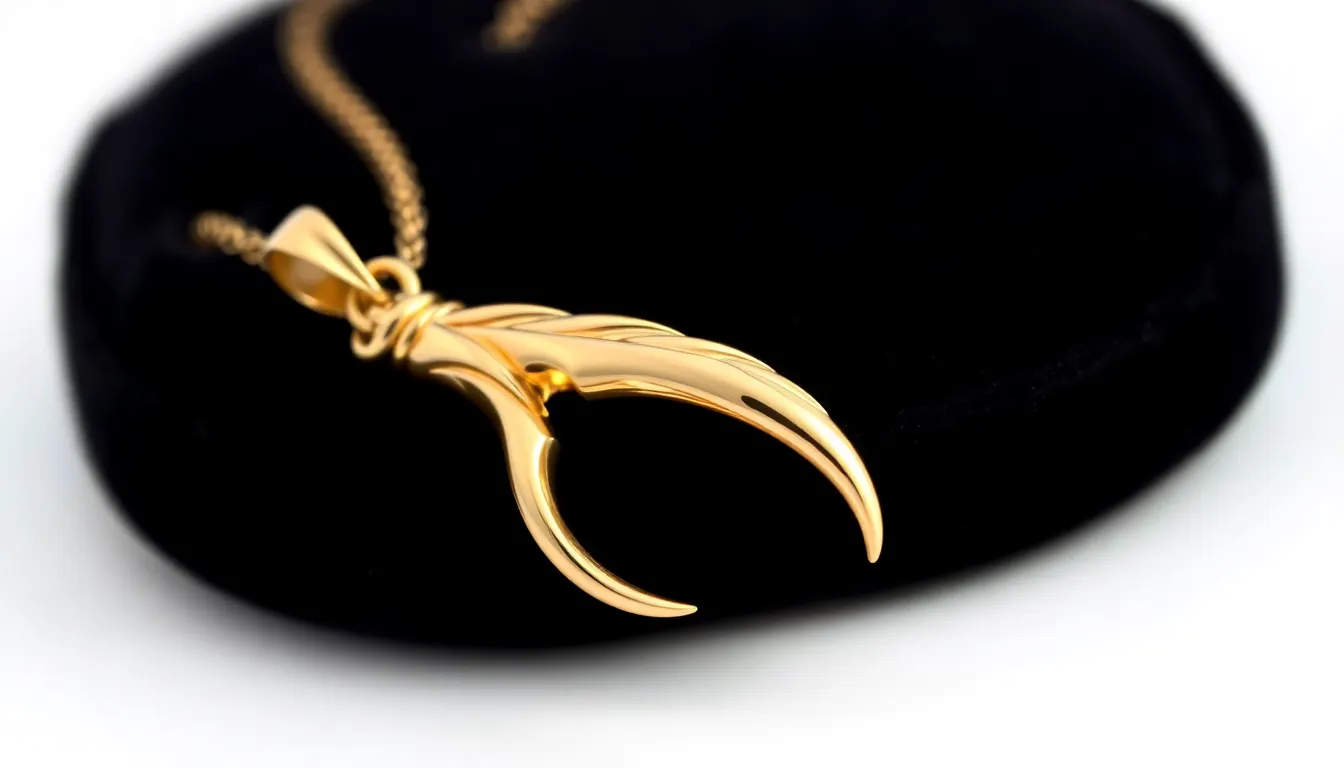 Tiger Nail Pendant Designs for Men: Bold Symbols of Strength & Style 1