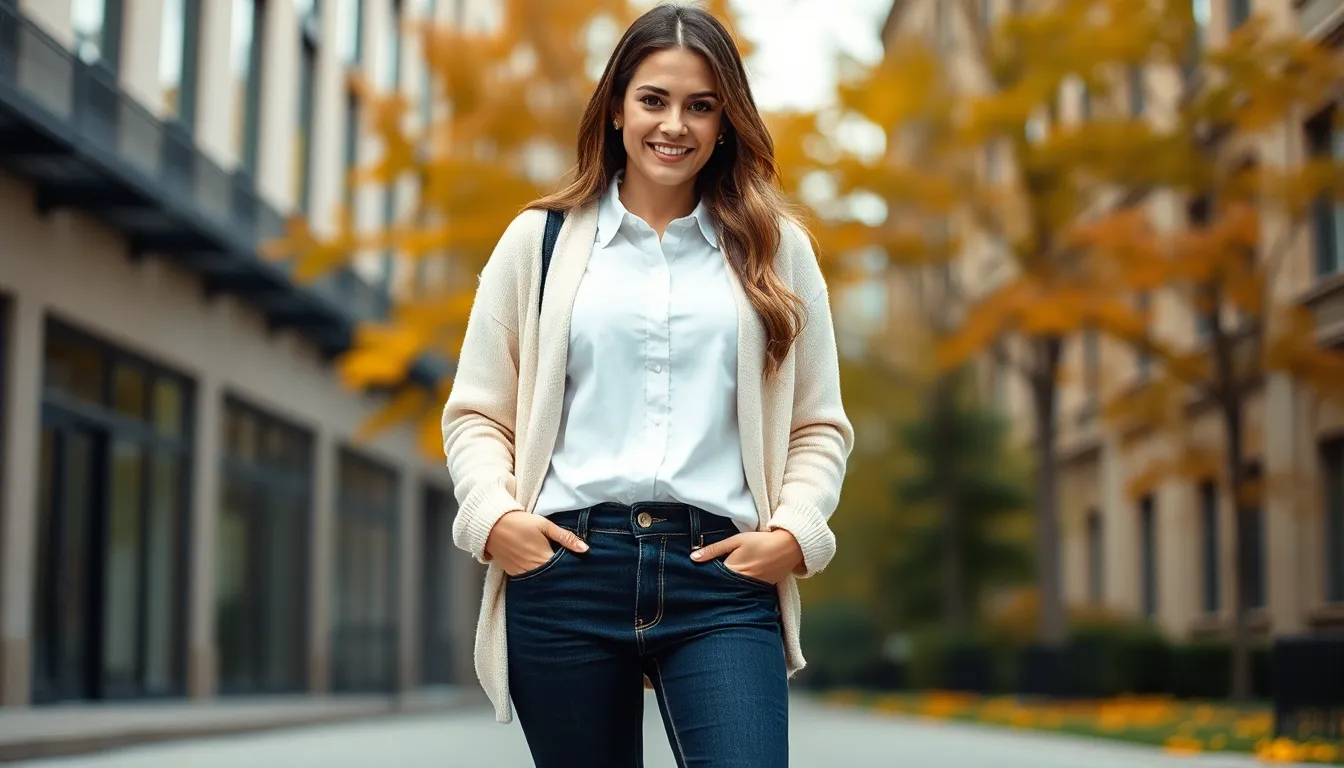 50 Stylish Button Down Shirt Outfit Ideas for Every Season & Occasion 7