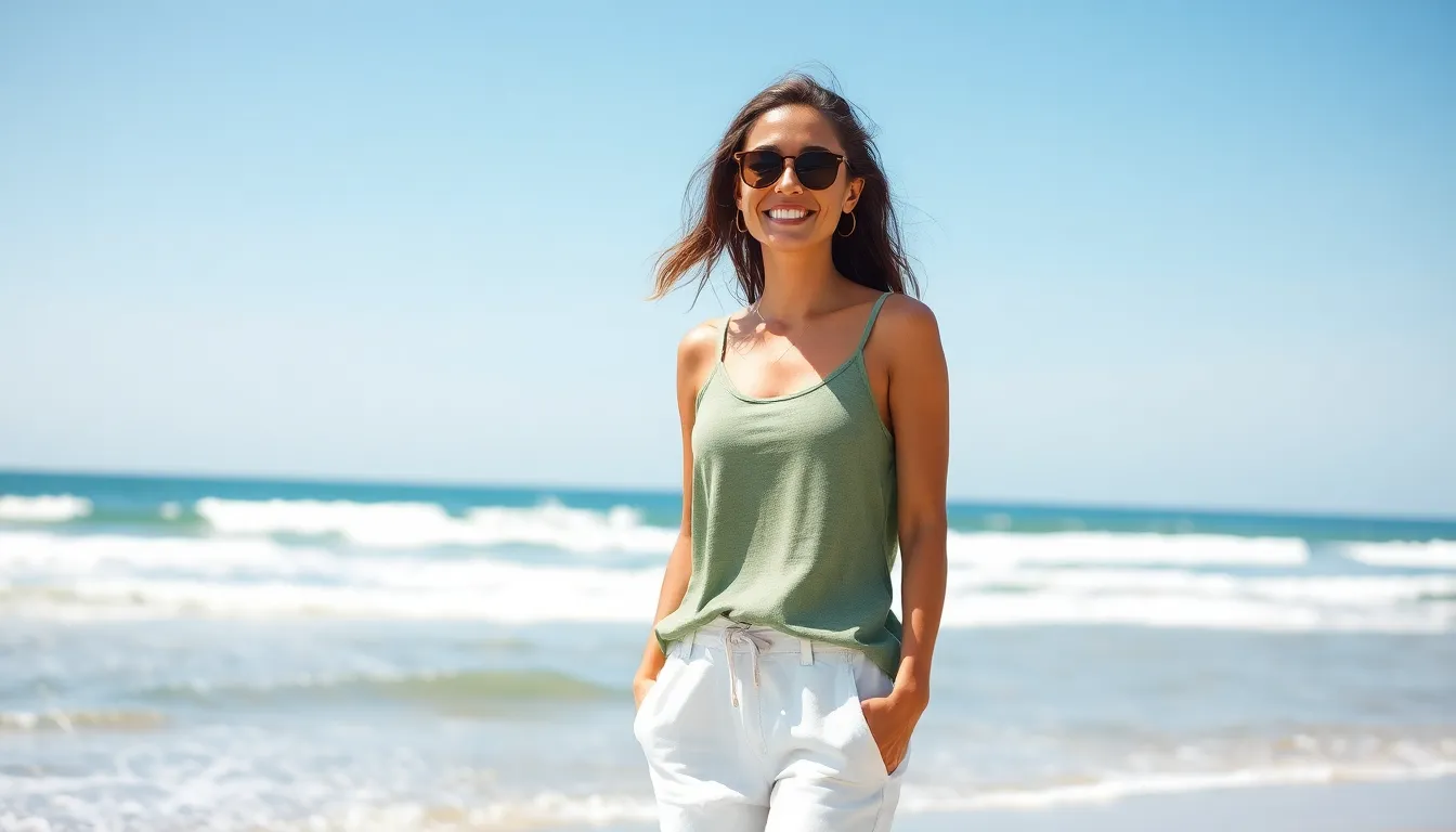 25 Stunning Green Shirt Outfits for Women: From Casual to Chic Styling Ideas 13