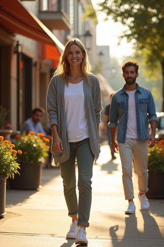 lightweight sweaters for shoulder season warmth