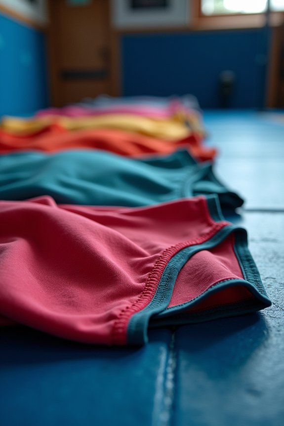 moisture wicking rash guard underlayers