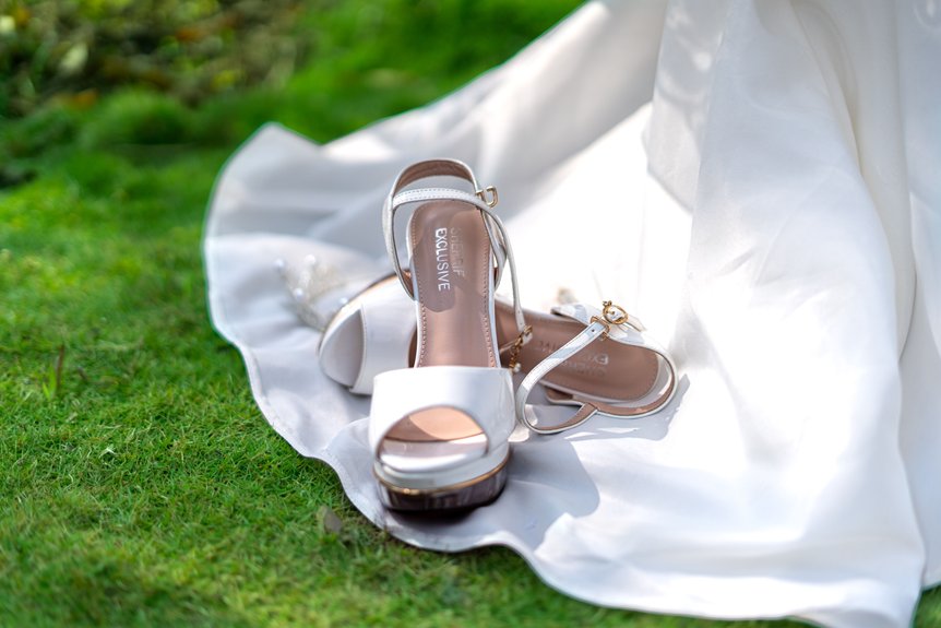 navy dress wedding shoe options