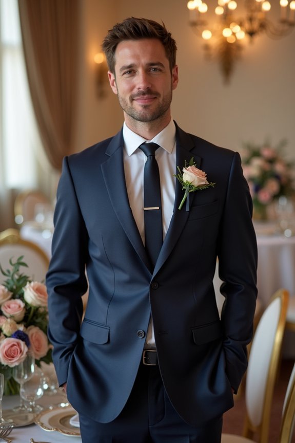 navy versatile wedding staple