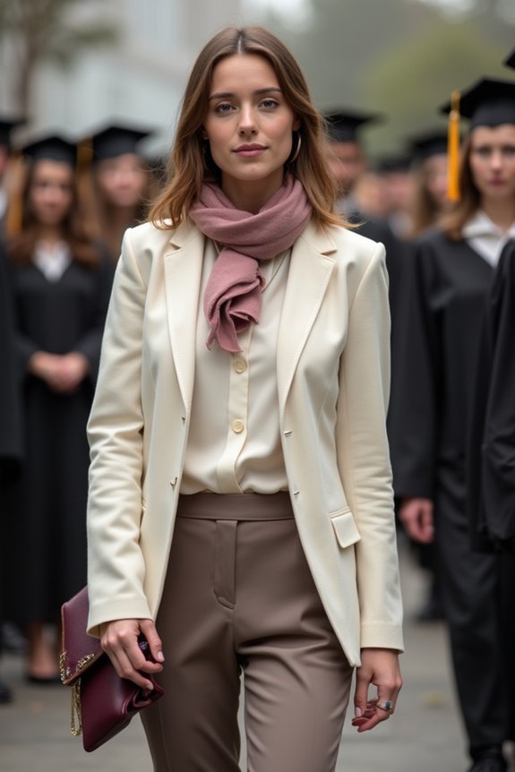 neutral tones with strategic pastels accents