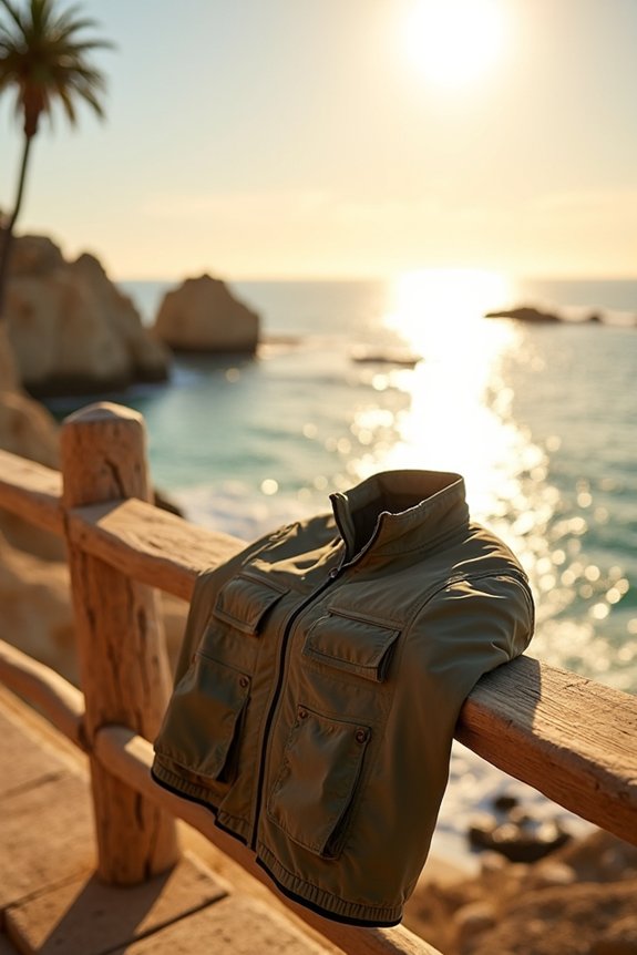 packable jacket for cabo evenings