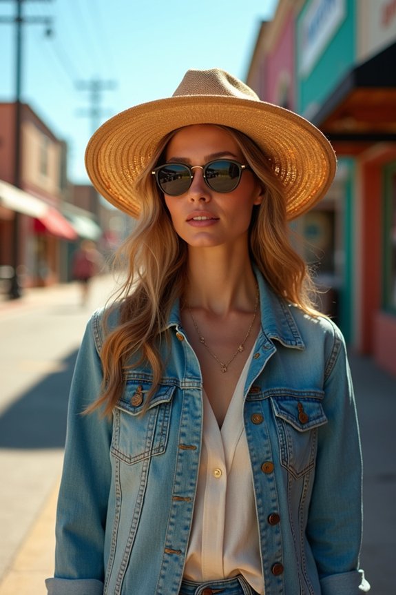 wide brim hat uv sunglasses travel friendly